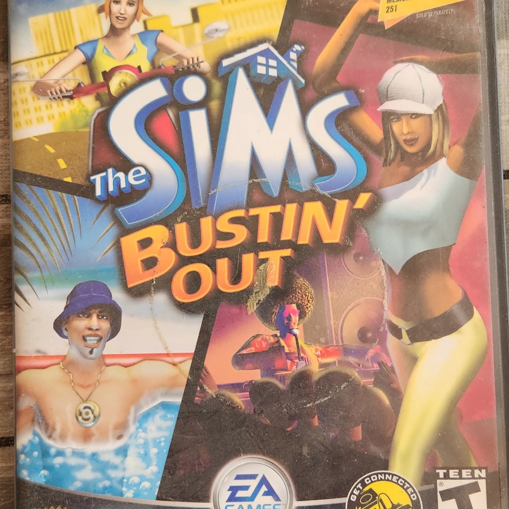 The Sims Bustin Out GameCube game